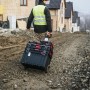 PROREGAL QBRICK Werkzeugkasten One 38L, schwarz, mit transparentem Deckel und Tragegriff. Traglast bis 120kg.