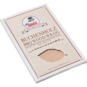 Mr. BBQ Räucherpapier Wood Wrap Buche für Grill & Smoker.