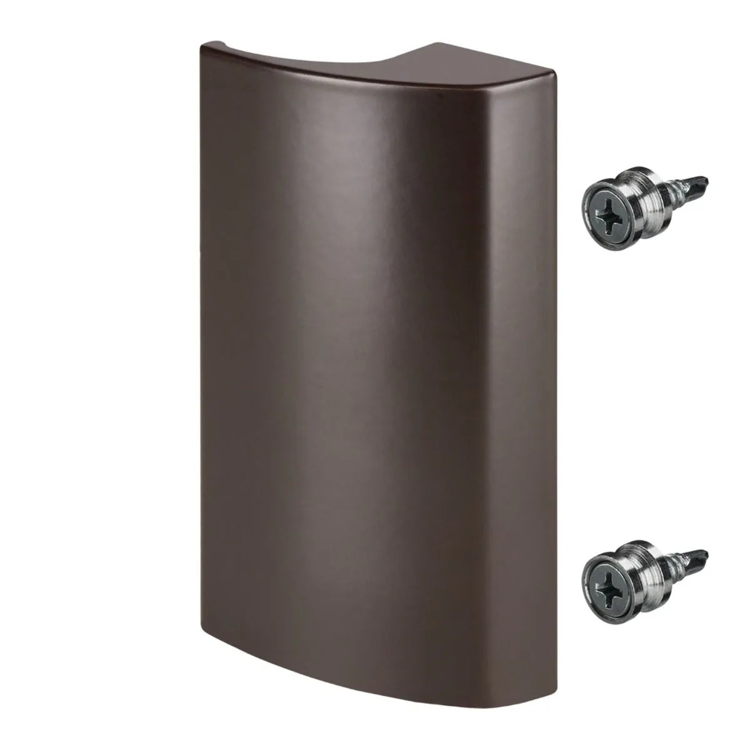 SOTECH Balkontürgriff SEJA II Braun 85 x 40 x 20 mm BA 48 mm Aluminium Verdeckte Verschraubung