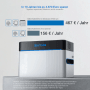 Storcube S1000 Pro Solarbatterie für Balkonkraftwerk: Energiespeicher mit 1024 Wh Kapazität.