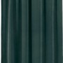 Dunkelgrüner OBI Vorhang im 2er-Set mit Tunnelzug, 135x250 cm, für Fenstervorhänge.