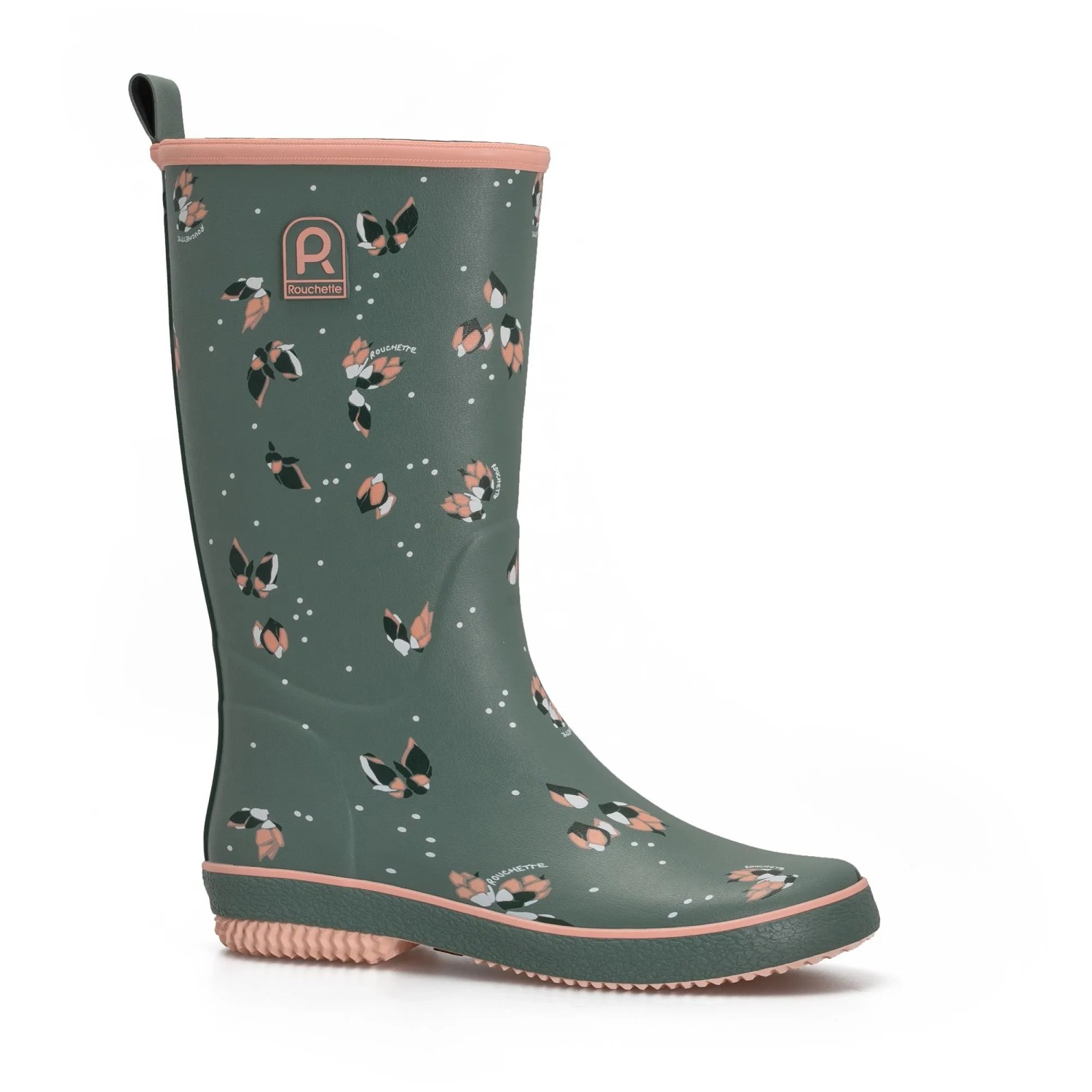 Rouchette Stiefel Blossom Größe 36 Wassergrün