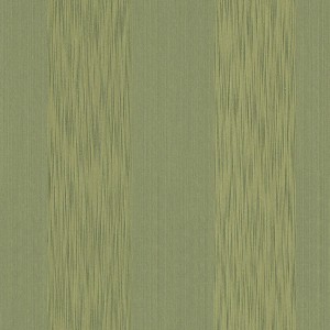 Grüne Streifen Tapete PROFHOME mit Textiloptik, Ton-in-Ton und matter Oberfläche.