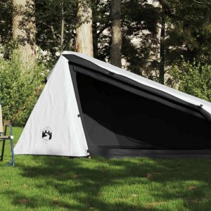 Furnicato Campingzelt Tunnelzelt Weiß Verdunkelnd 220 X 120 X 100 Cm
