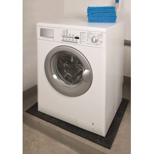 Waschmaschine auf schall- und vibrationsdämmender Unterlage 60x60 cm. Zubehör für Waschmaschinen.