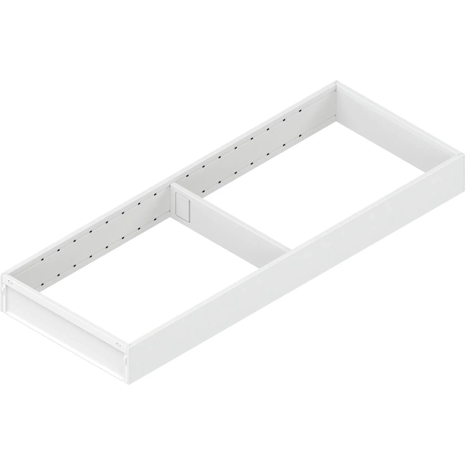 Blum Schubkastenrahmen Ambia-Line Breite 522x200x50 mm Schubladeneinsatz Stahl Seidenweiß Matt