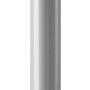 Hettich Tischbein, Ø 30 mm, 200 mm hoch, in Aluminium-Optik. Möbelbein für Tische.