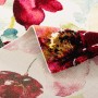 Bunter Pergamon Designer Teppich Brilliant Blumen, 120x170cm, Kurzflorteppich mit Blumenmuster.