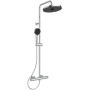 Ideal Standard Ceratherm T25+ Brausegarnitur mit Kopf- und Handbrause, Chrom.
