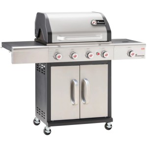 Landmann Gasgrill Triton maxX mit 4 Brennern und Unterschrank, 121 cm breit.