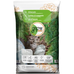 GROW by OBI Bittersalz 5 kg Sack zur Magnesiumversorgung und gegen Nadelbräune.