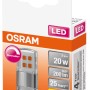 Osram LED-Leuchtmittel G4, 2W, warmweiß, 200lm, EEK: F, 4x1,5cm im Karton.