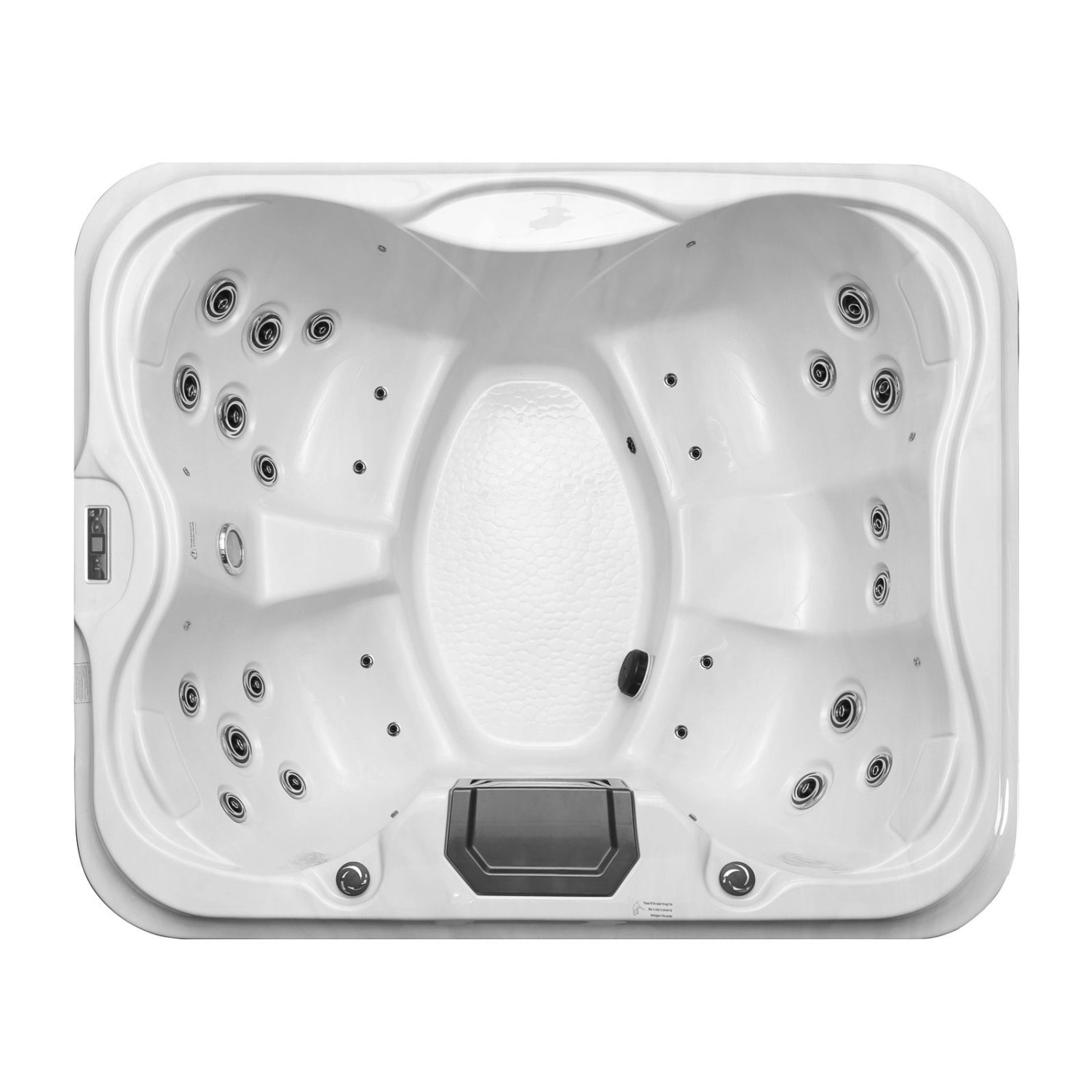 Jet-Line Outdoor Spa Villa Felicia Whirlpool für 4 Personen 215x180x82cm günstig online kaufen