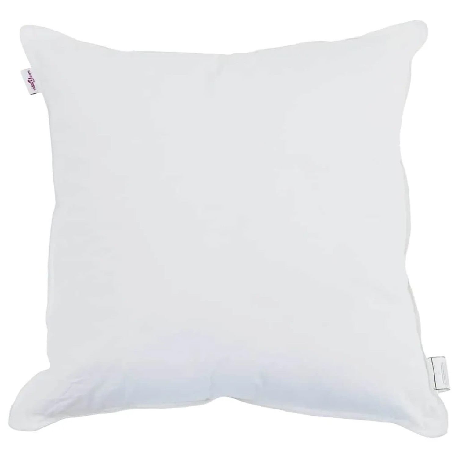 vidaXL Kopfkissen mit Kissen Weiß 80 x 80 cm Baumwolle 42007701