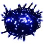 vidaXL LED-Lichterkette mit 300 LEDs Blau 30 m PVC 343205