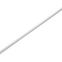 Chrombeschichtetes Kupferrohr, Ø 10 mm, Länge 500 mm, für Sanitärinstallationen.