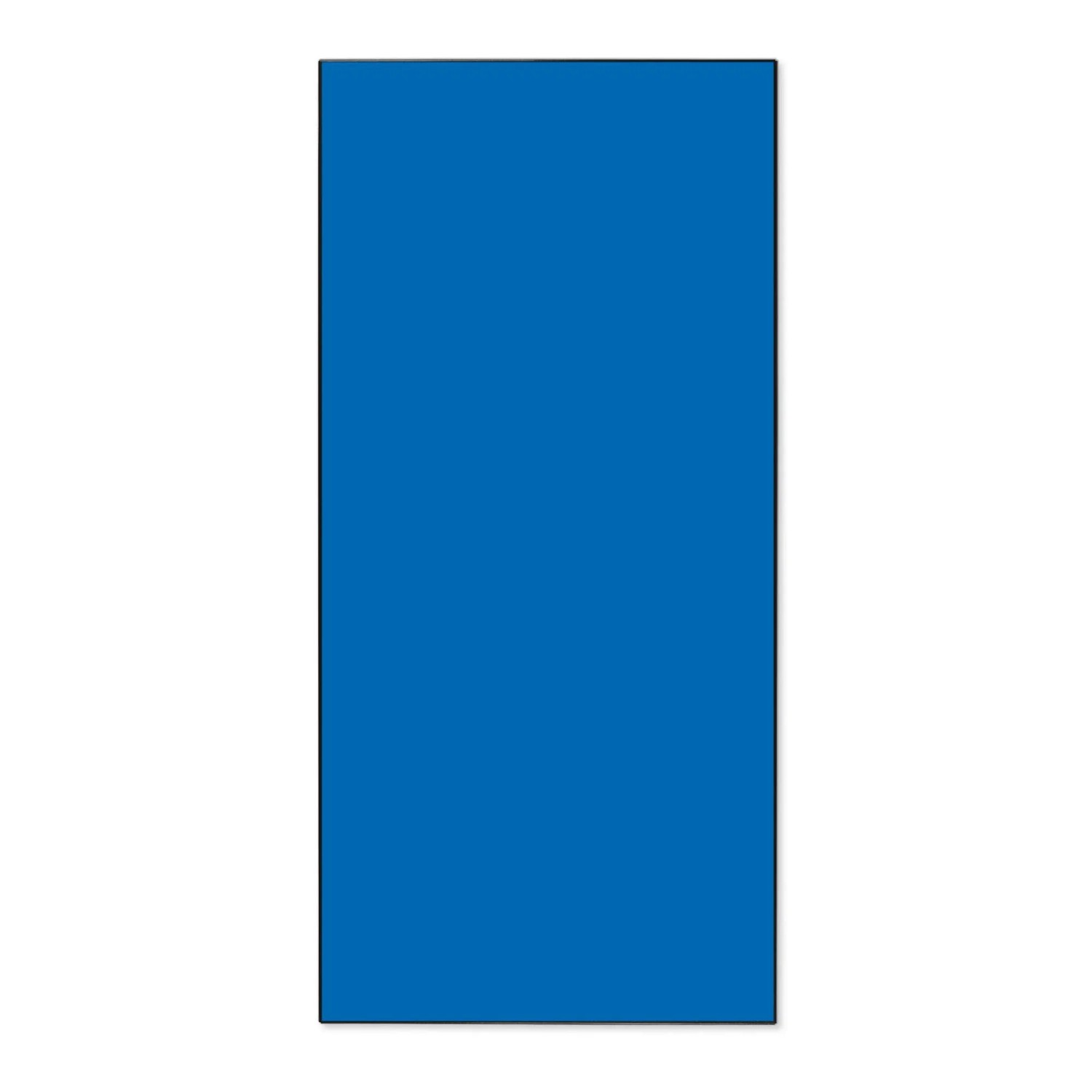 Banjado Magnettafel 37x78cm Magnetwand  Schwarz Aus Metall Magnetpinnwand P günstig online kaufen