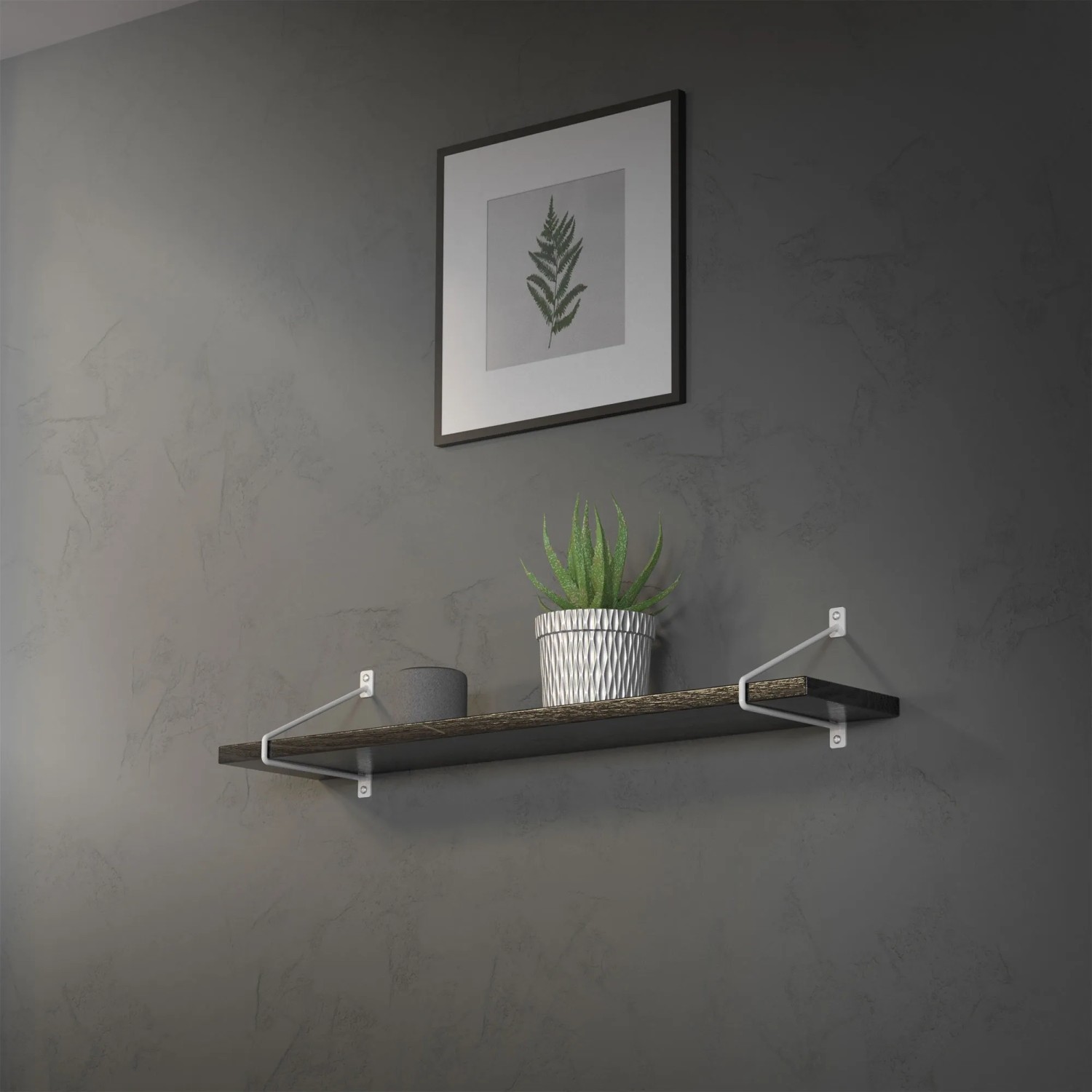 ML-Design Regalhalterung, 2er Set, 220 mm, weiß, Stahl, Haarnadel-Design für Regale.