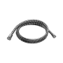 Delabie Brauseschlauch BICOLOR PVC metalloplastisch glatt 1200 mm