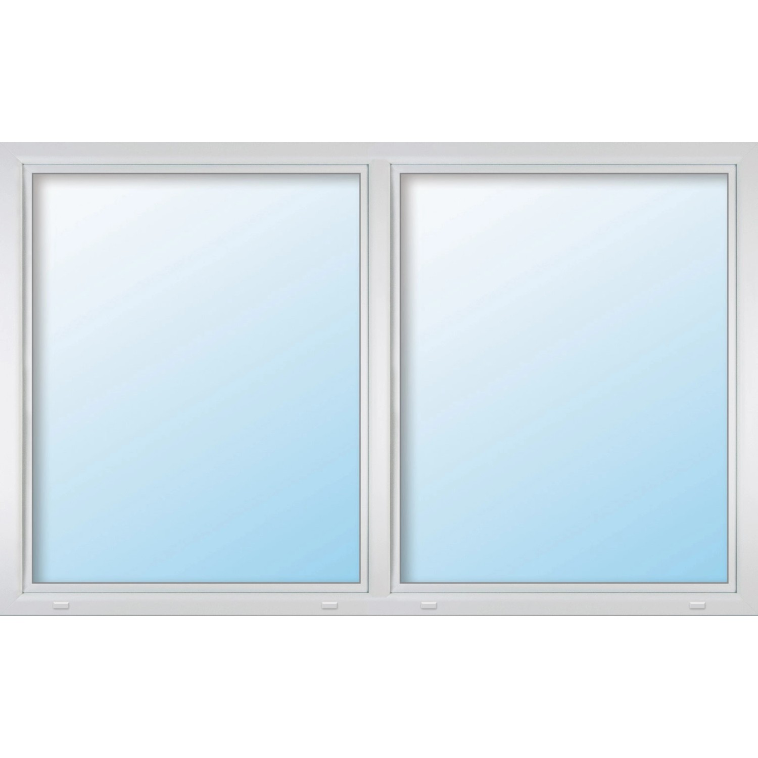 JM Meeth Energiesparfenster Eco Uw 0,86 D/DK 2-flg Weiß 160 x 120 cm