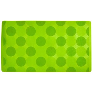 Grüne Euroshowers Badewannenmatte (40x70 cm) mit Punktmuster für mehr Sicherheit in Bad und Dusche.