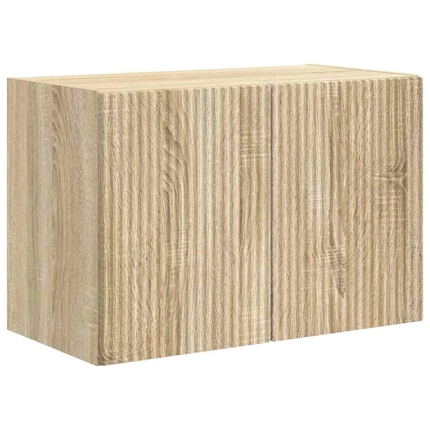 vidaXL TV-Wandschrank Sonoma-Eiche 59,5 x 31 x 40 cm Holzwerkstoff 892333