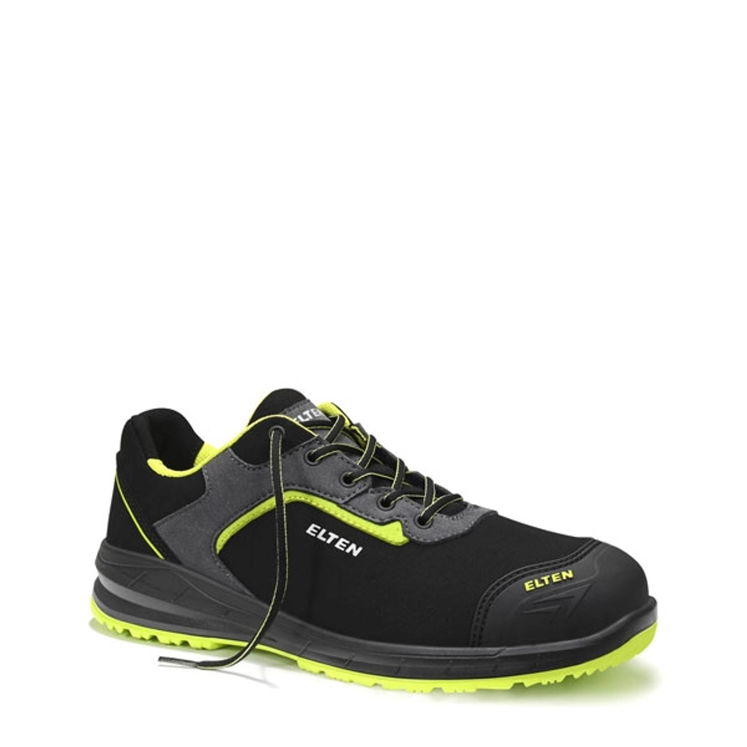 Elten Sicherheitshalbschuh Loan Xxsports Pro Black-Lime Low Esd S3 Gr. 37
