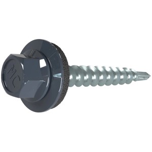 Schraube SKH 4,8x35 mm mit Bohrkopf für Dachbleche, 100 Stück