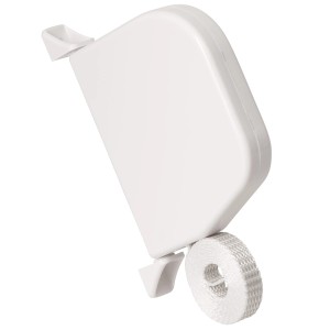 Rollwin Rolladen Gurtwickler Aufputz 155mm Lochabstand Weiß Mini Rollladen Aufwickler Mit 5m Gurt 14mm Grau Genoppt Mini Wickler