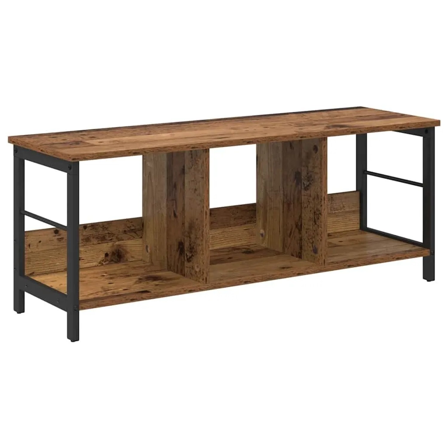 vidaXL Bücherregal Altholz 102 x 32 x 40,5 cm Holzwerkstoff 884022 günstig online kaufen