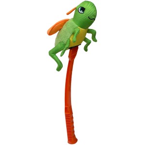 Hunter Hundespielzeug Flingerz Funki Grashüpfer mit Wurfschleuder, mehrfarbig, 59 cm.