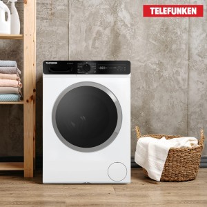 Telefunken Waschmaschine, 9kg, 1400 U/Min, mit Dampffunktion und Inverter Motor.