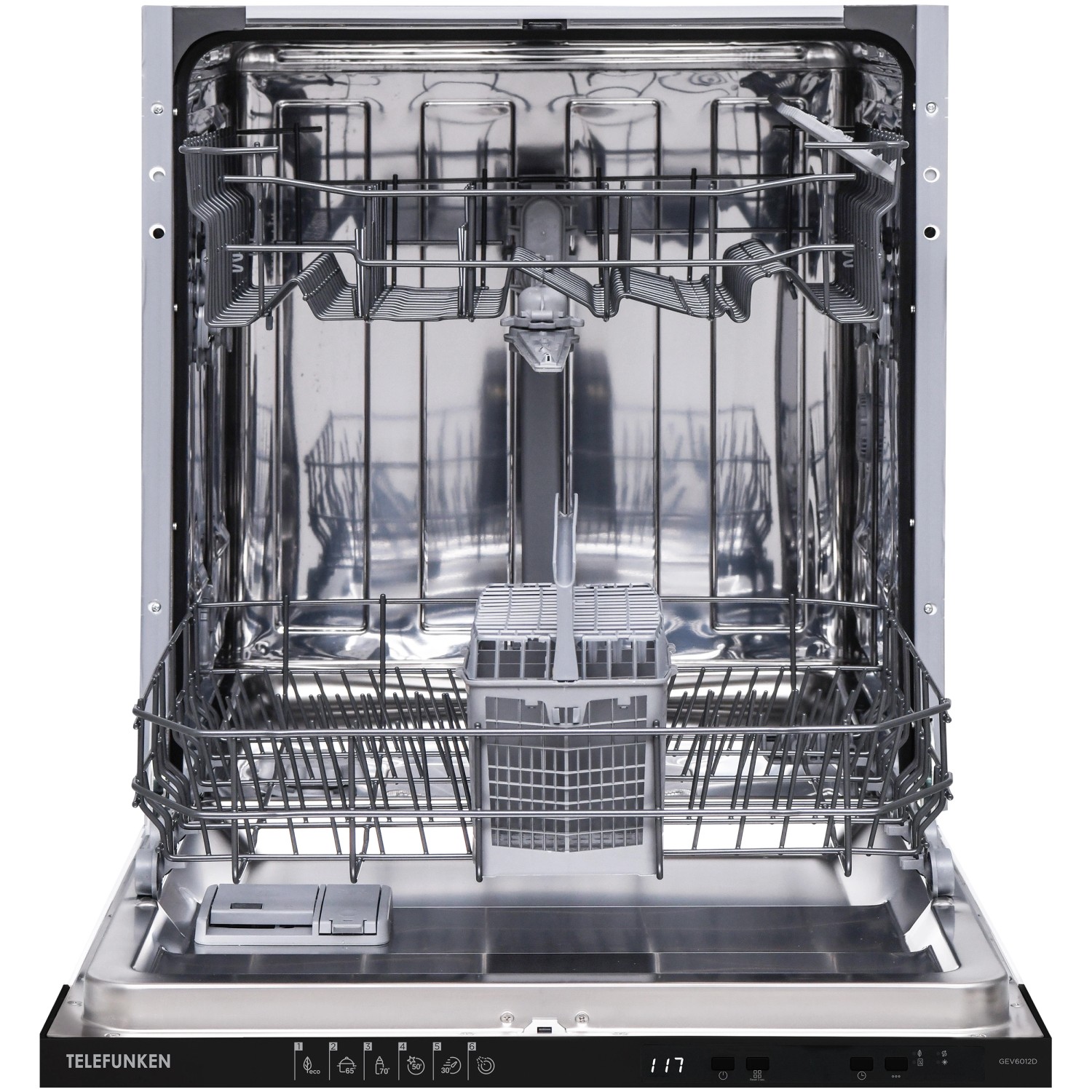Telefunken Geschirrspüler Vollintegrierbar 60 cm Einbau Spülmaschine 12 Maß günstig online kaufen