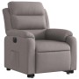 vidaXL Relaxsessel mit Aufstehhilfe Elektrisch Taupe Stoff 3205012_4