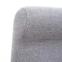 PROREGAL Barhocker Gepolstert Mit Lehne Sitzhöhe 75cm Holz Hellgrau Helle Beine Stoff/Textil Barstuhl Tresenhocker_6