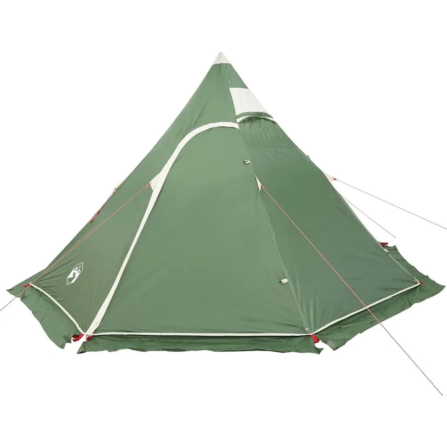 vidaXL Tipi-Campingzelt 5 Personen Grün Wasserdicht 4009407 günstig online kaufen