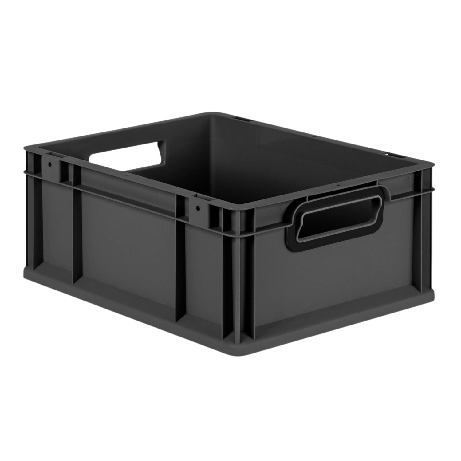 PROREGAL Eurobox Nextgen Color HxBxT 17x30x40cm 16 Liter Griffe Schwarz Off günstig online kaufen