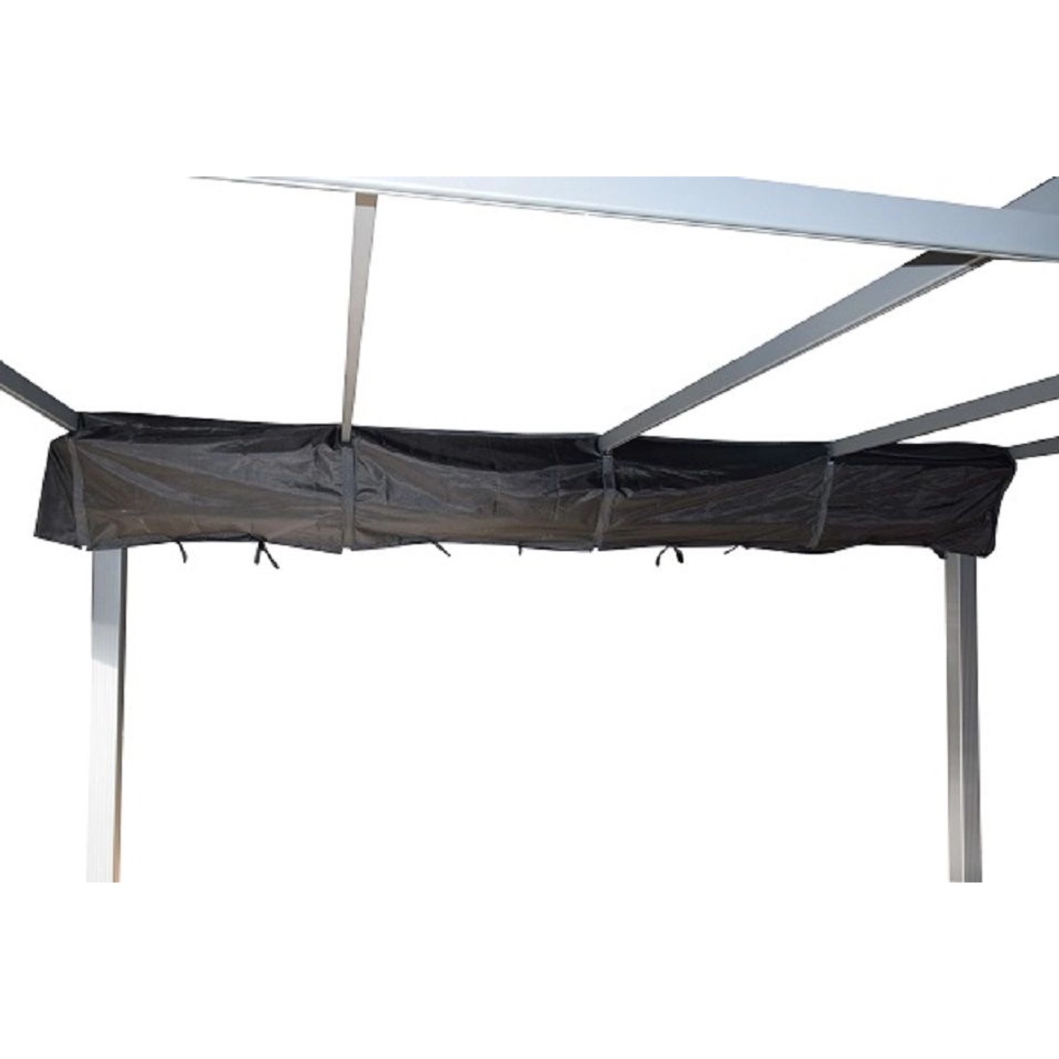 Jet-Line Abdeckplane für Pavillon Luxor (4m), Schutz vor Wind und Wetter.