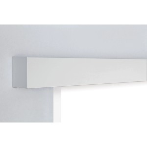 Novadoors Schiebetürsystem Nova 406 Alu EV1, 190 cm, für Holz-Schiebetüren mit Griffmuschel.