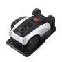 Ecovacs Goat O1200 Mähroboter in Weiß-Schwarz. Drahtloser Rasenroboter mit Lidar Pro Navigation.