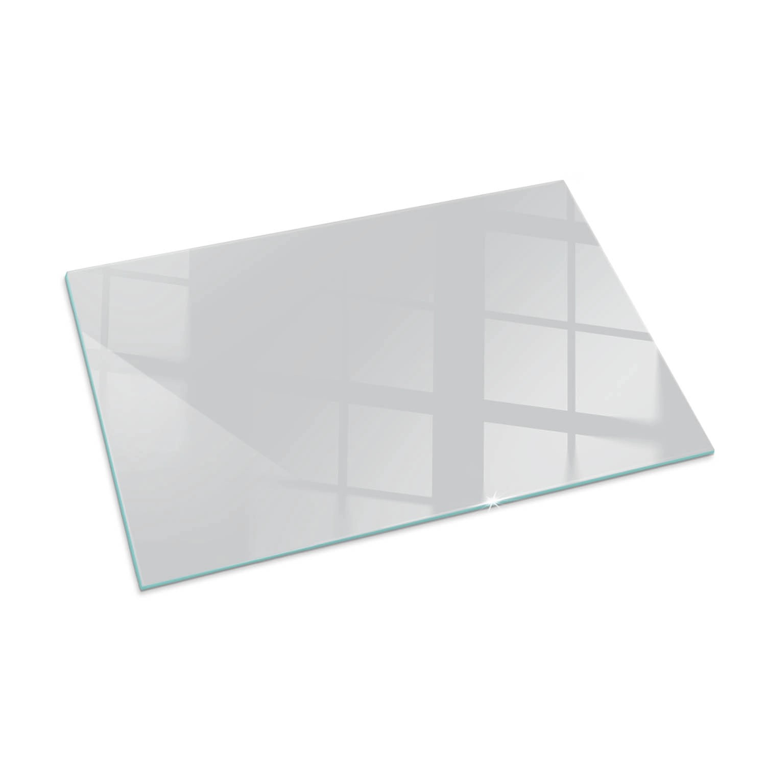 Tulup Glasplatte für Kamin Grau Glas unter Kamin Rechteck 100x70 cm Grau Gl günstig online kaufen