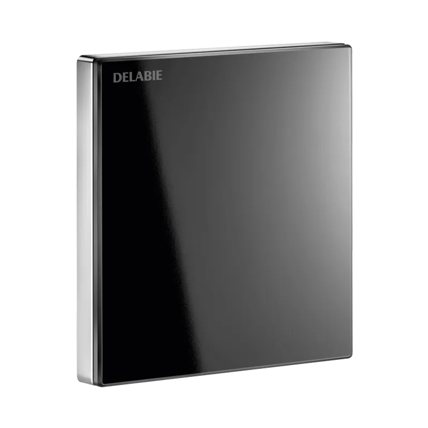 Delabie TEMPOMATIC 4 UP Urinalspüler schwarz Glas 6V Batterie Set 2/2