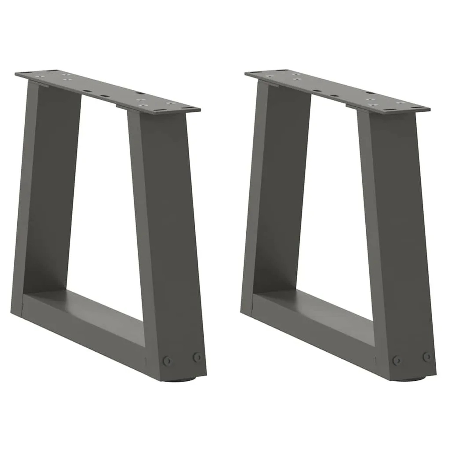 vidaXL Couchtischbeine V-Form 2 Stück Anthrazit 40x30-31,3 cm Stahl 4012526