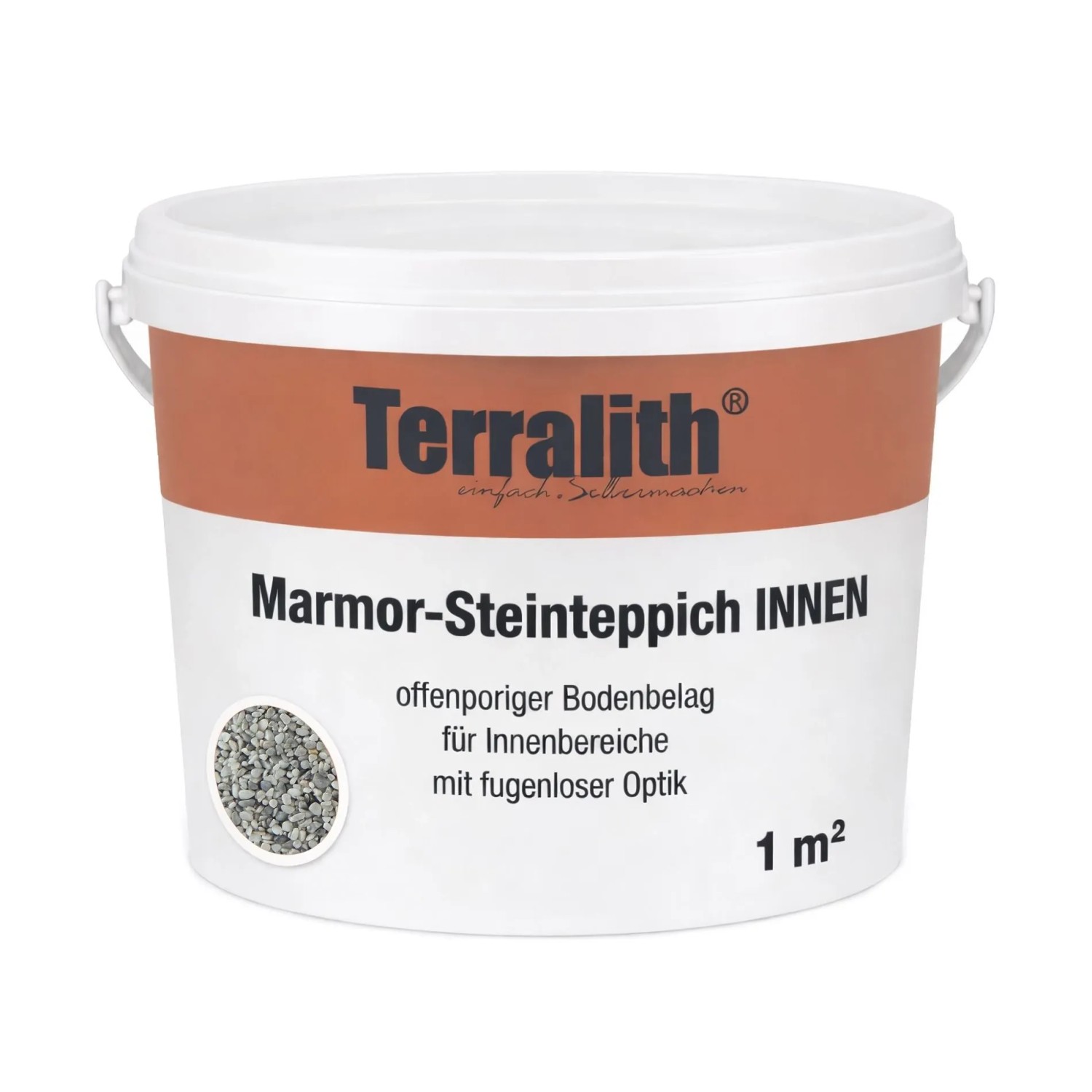 Terralith Marmor Steinteppich Nebula für 1 m² Innen Mittel 4-6 mm