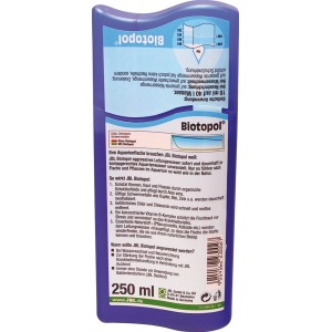 JBL Biotopol Wasseraufbereiter, 250ml Flasche für Aquarien, neutralisiert Schadstoffe.