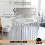 BigDean 2 Stück Kühlschrankkrug 1,1 Liter Glas Wasserkrug mit Deckel Ergonomischer Griff_4