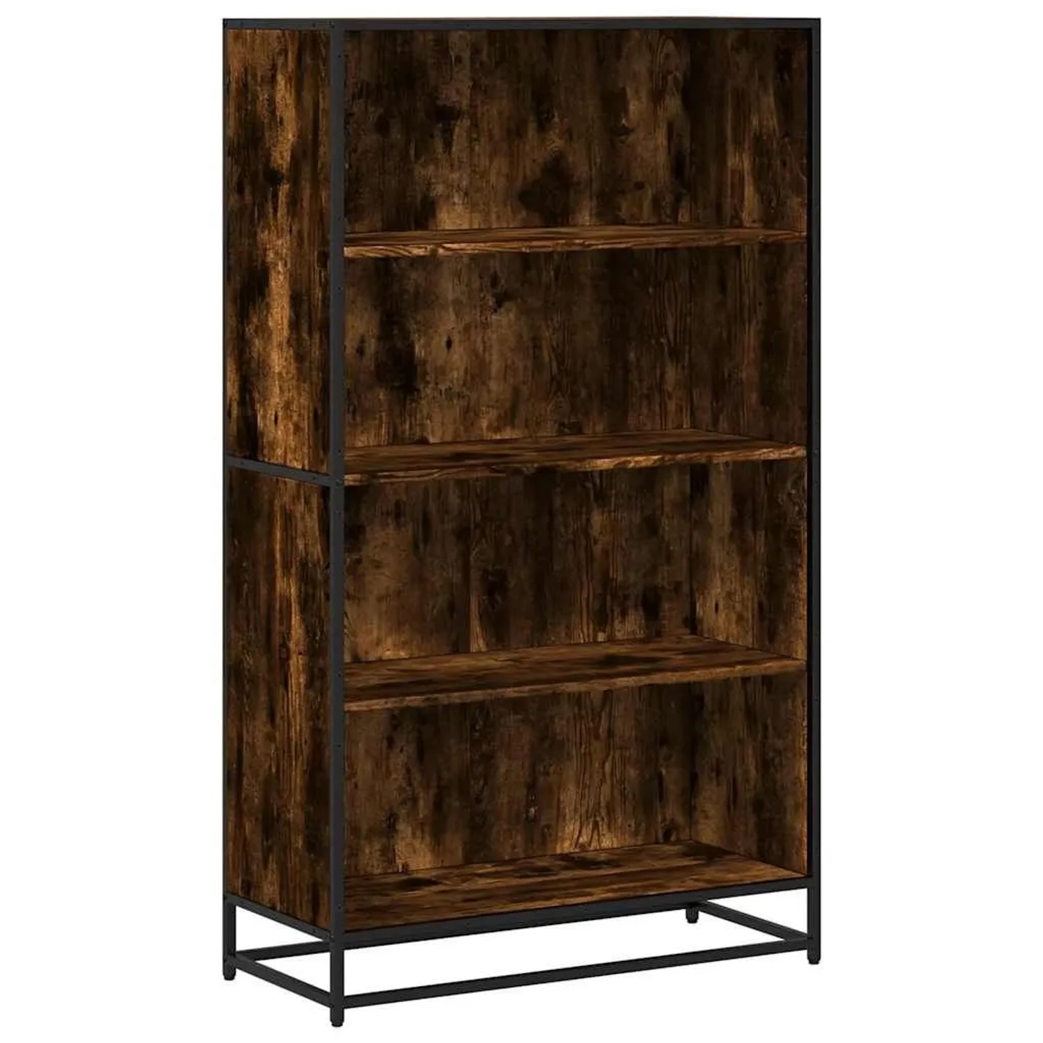 vidaXL Bücherregal Räuchereiche 80,5x35x139 cm Holzwerkstoff 3300847 günstig online kaufen