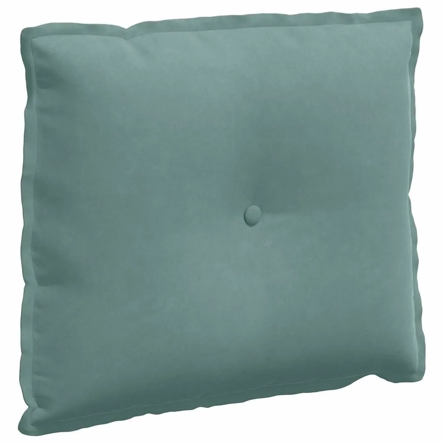 vidaXL Rückenkissen Meergrün 60 x 50 cm Cordstoff 42014685