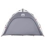 vidaXL Strandzelt 2 Personen Grau Quick Release Wasserdicht 4005304_6