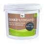 Eimer Höfer Chemie Quarzsand Filtersand, Körnung 0,71-1,25mm, 5kg für Pool Filteranlagen.